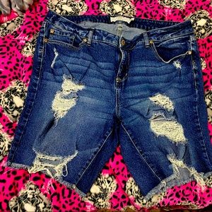 Torrid Denim Shorts 18